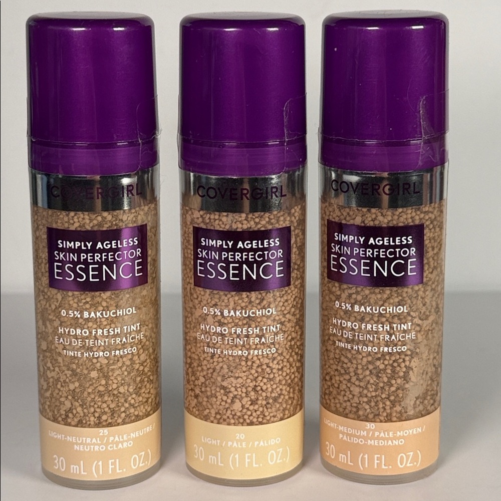 Covergirl hydro finish tint ( set of 3 ) NEW - Picture 2 of 2